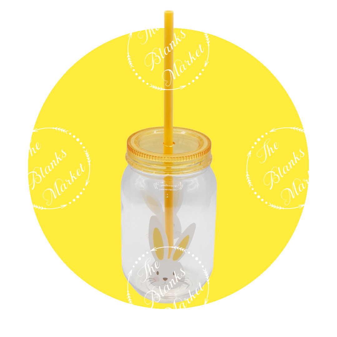 Easter Cup & Straw 500ml