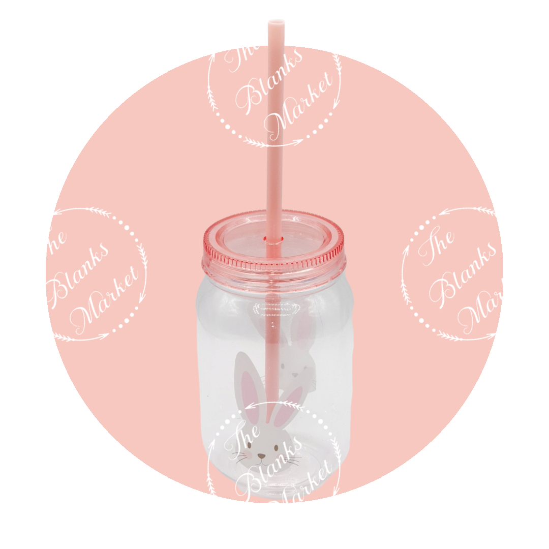 Easter Cup & Straw 500ml