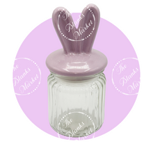 Load image into Gallery viewer, Easter Ribbed Glass Jar 250ml
