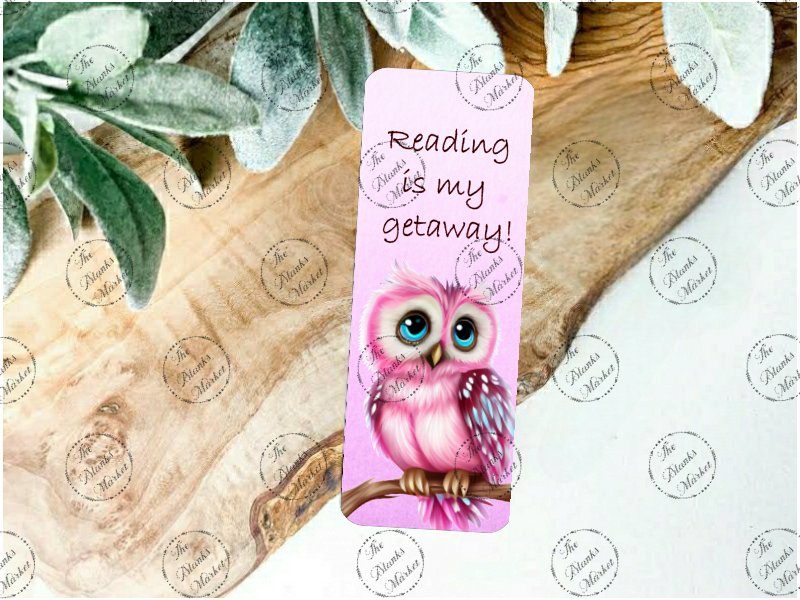 Owl bookmark digital design