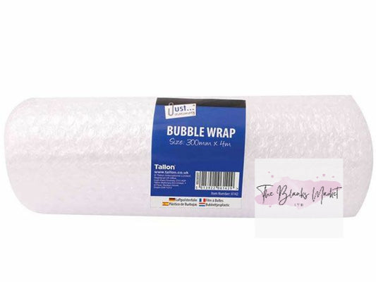 4 metres of bubble wrap