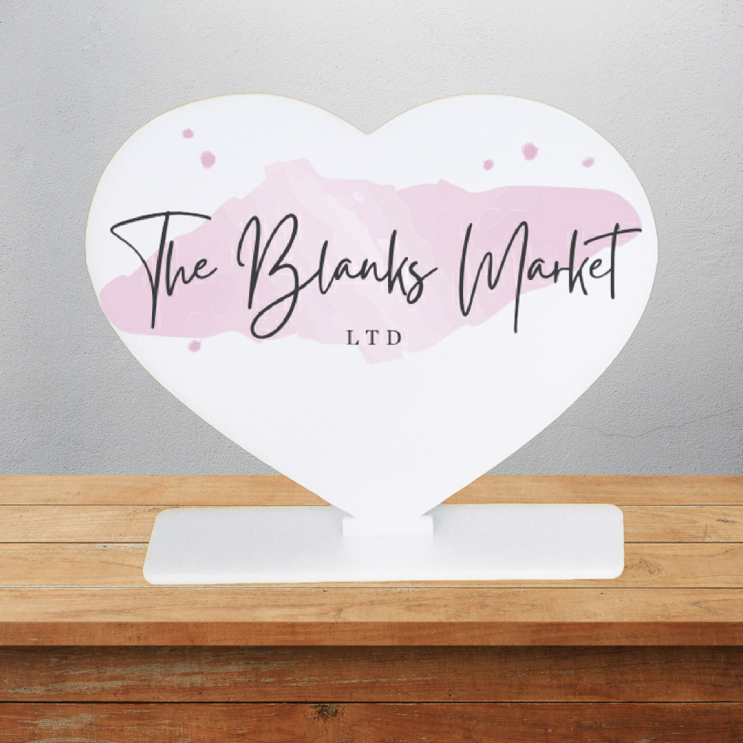 Heart Freestanding table decoration