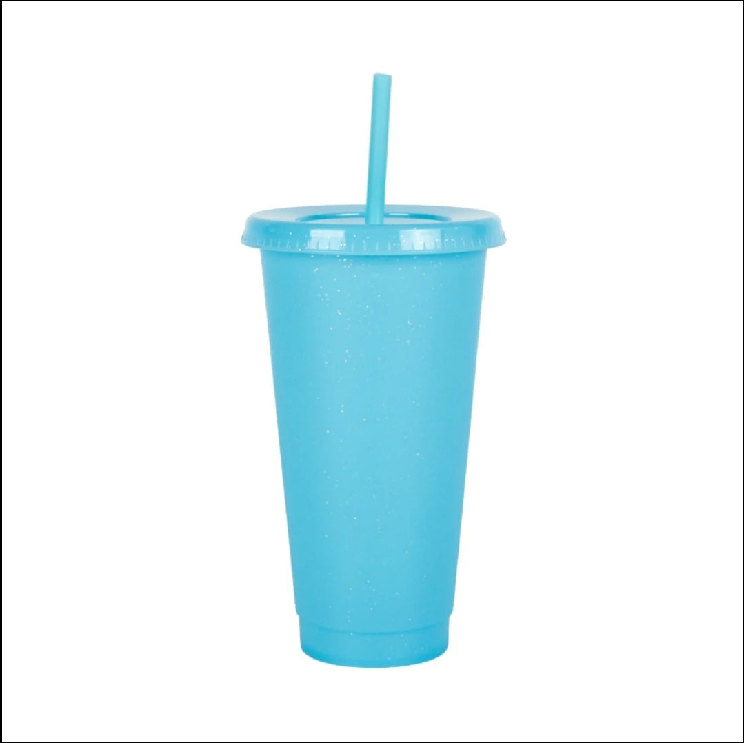 Glitter 24oz cold cups