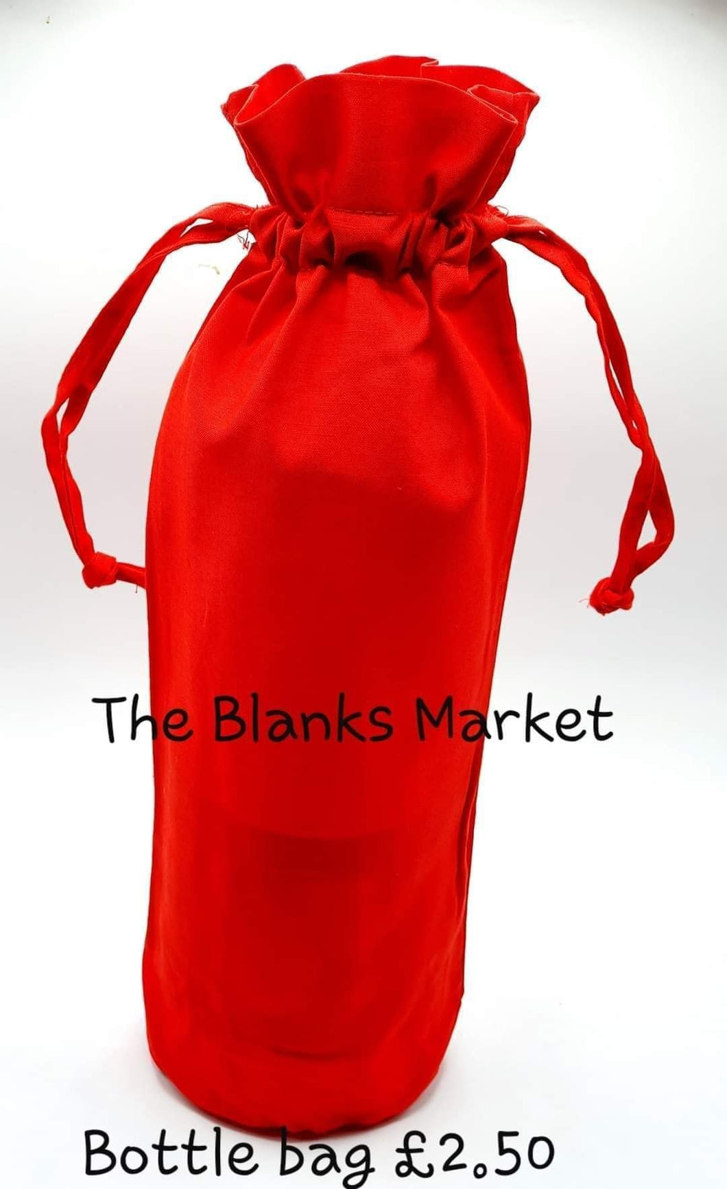 Red bottle bag