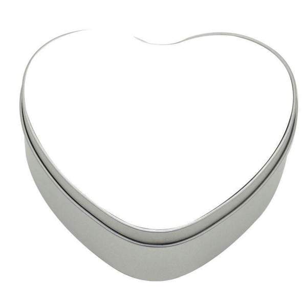 Sublimation Heart Aluminium tin