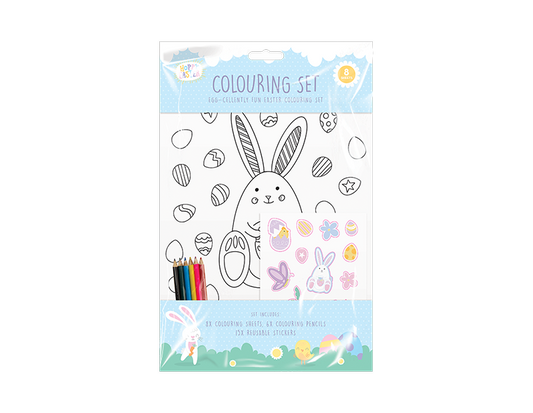 Easter colouring set