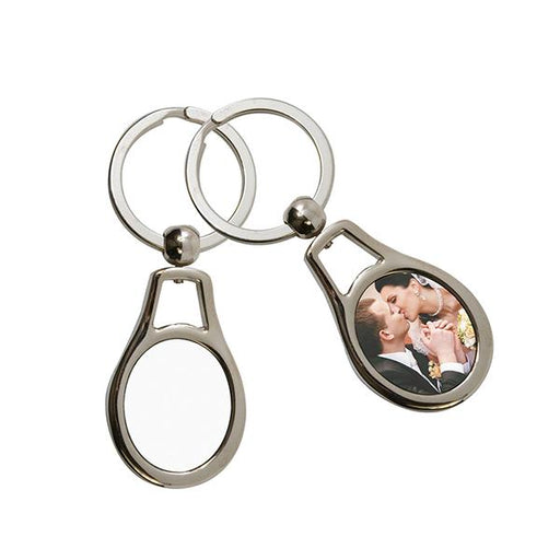 Sublimation oval keyring