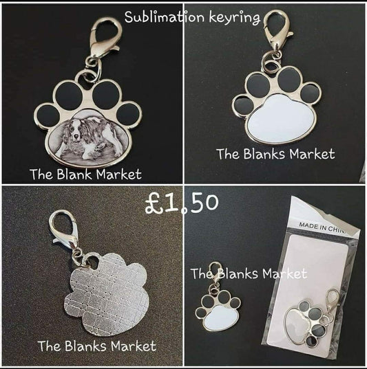 Paw keyring