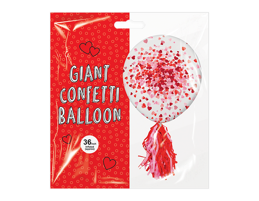Giant confetti balloon